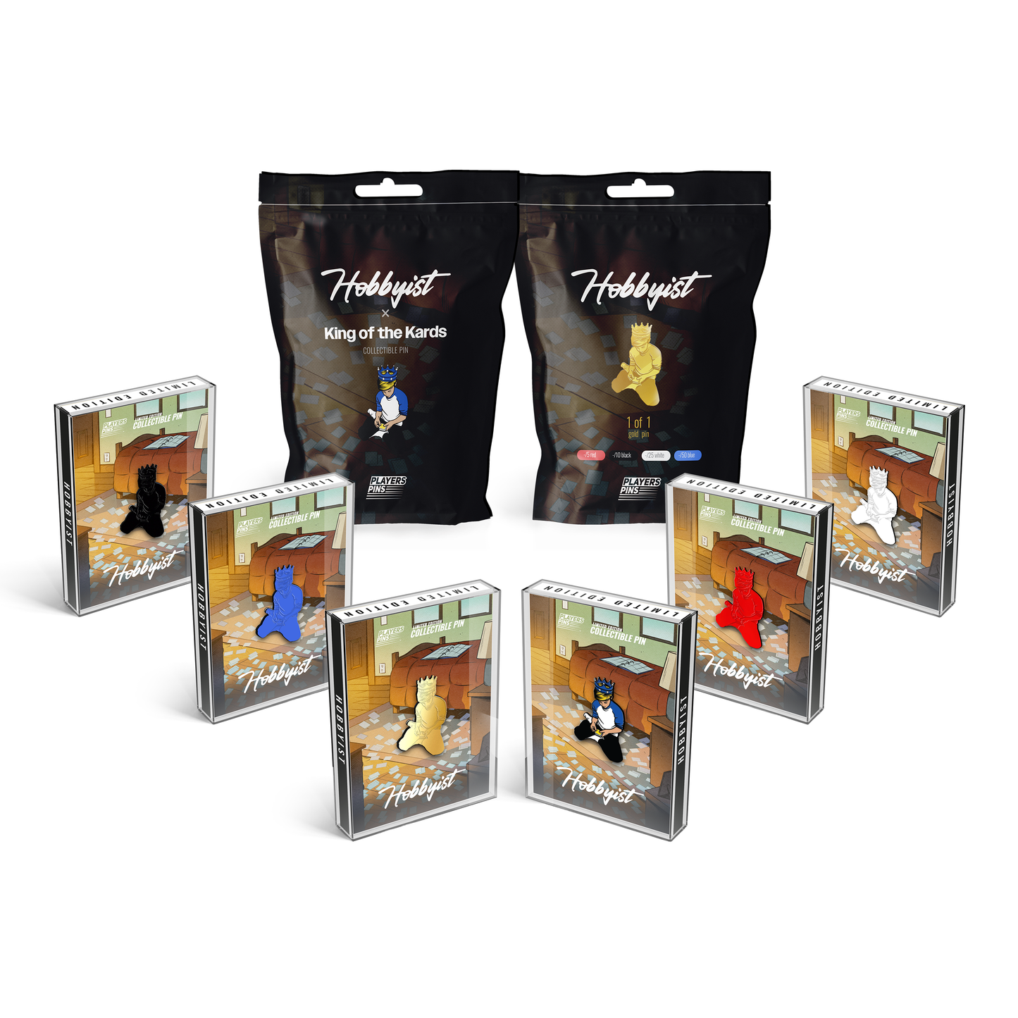 HOBBYIST X KING OF KARDS COLLECTIBLE PIN MYSTERY PACK (1st Edition /1000)